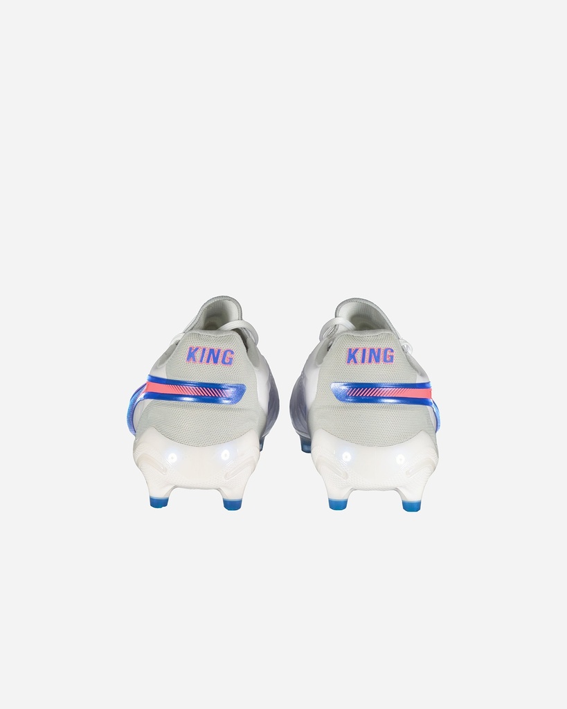 Puma KING ULTIMATE FG/AG Unisex Football Boots - White - Size UK 8